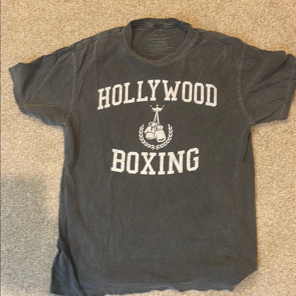 Urban Outfitters Gray 'Hollywood Boxing' Tee